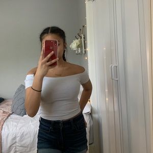 off the shoulder top